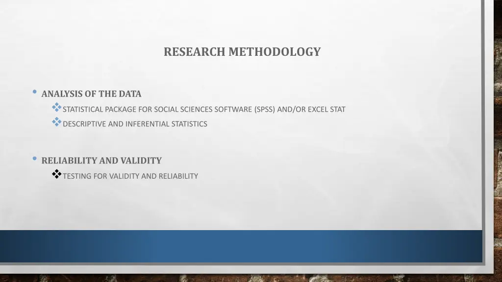 research methodology 2
