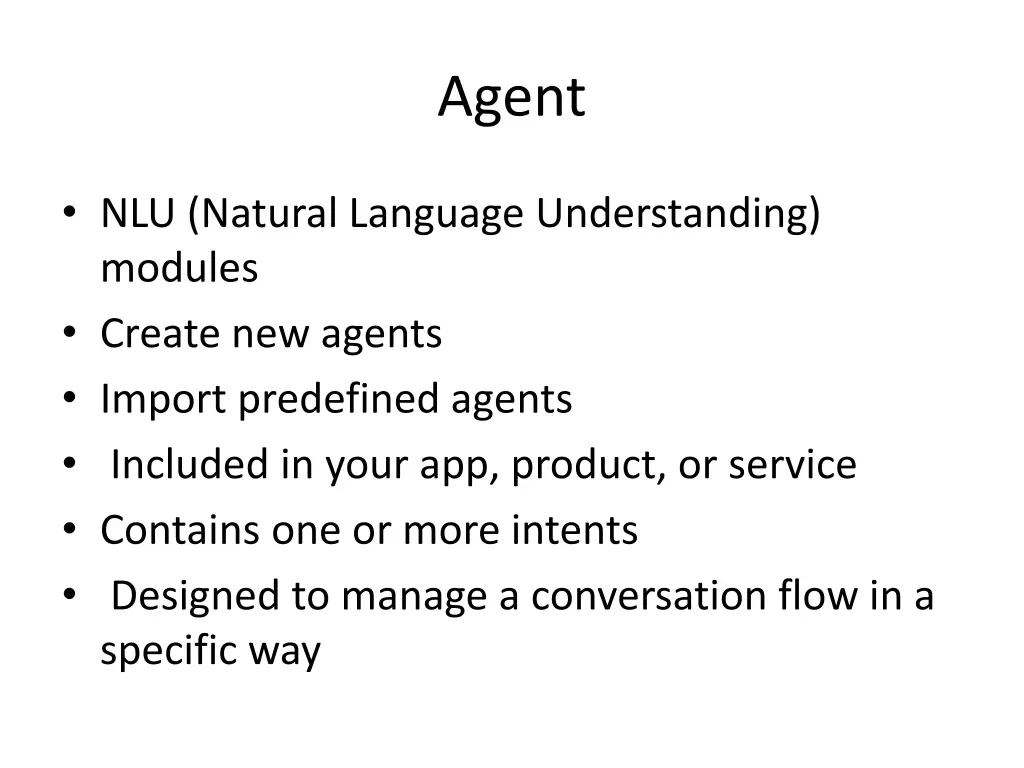 agent