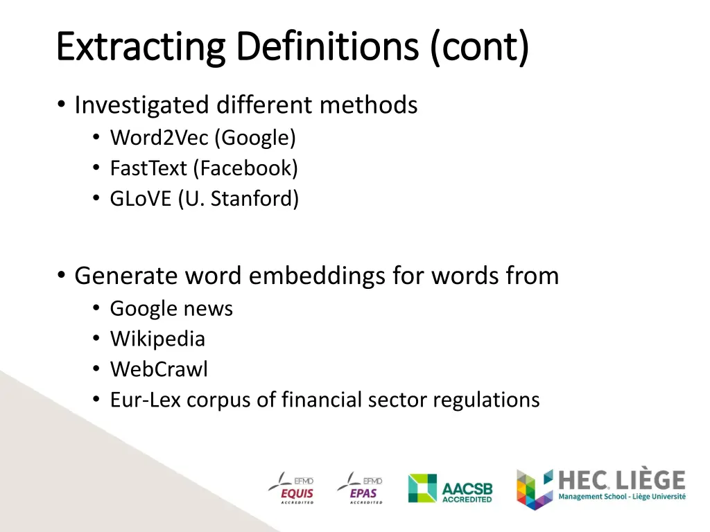 extracting definitions extracting definitions cont