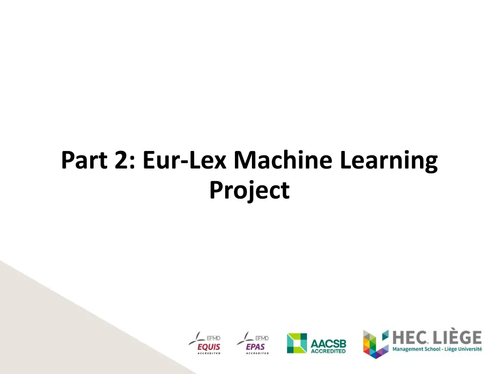part 2 eur lex machine learning project