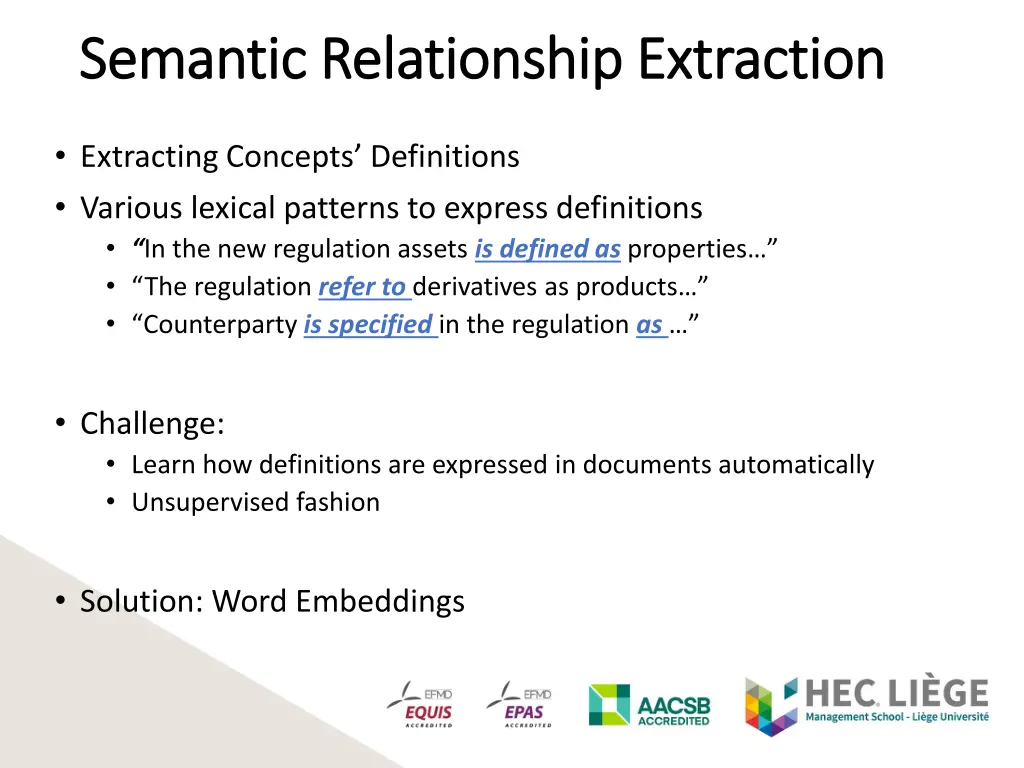 semantic relationship extraction semantic