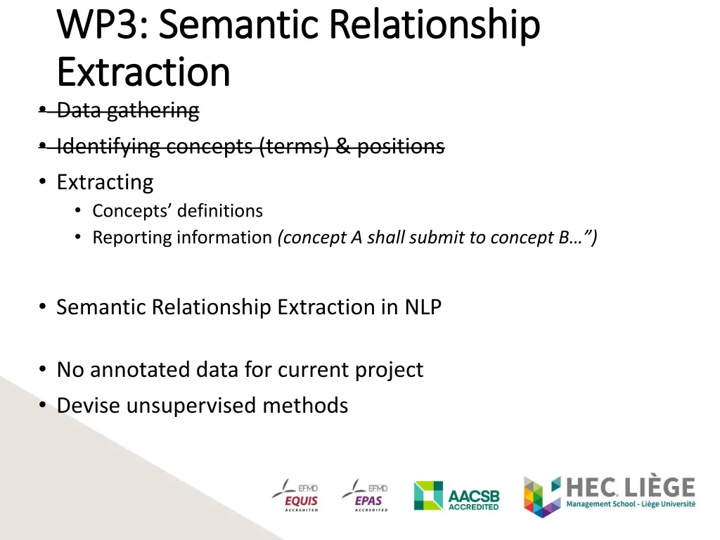wp3 semantic relationship wp3 semantic
