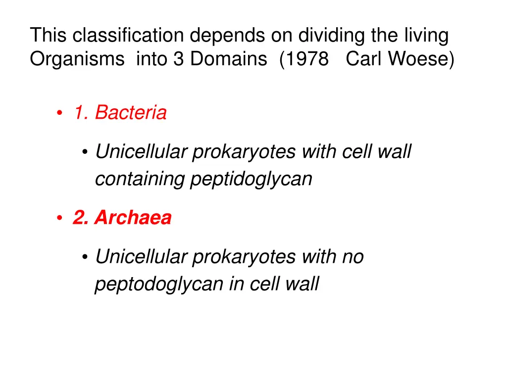 this classification depends on dividing
