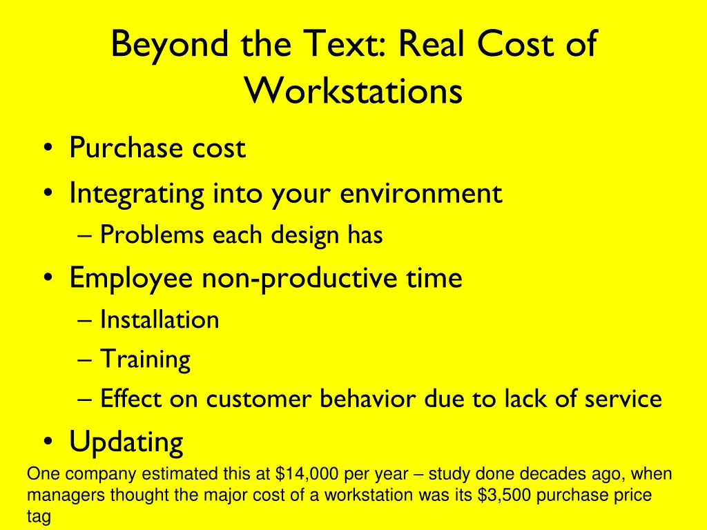 beyond the text real cost of workstations
