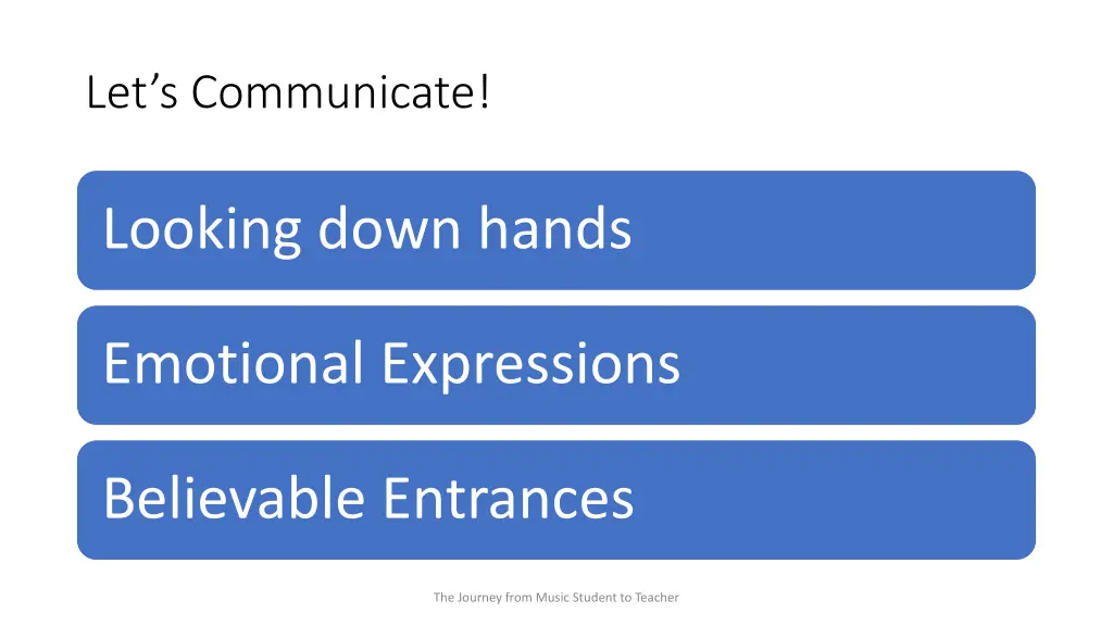 let s communicate