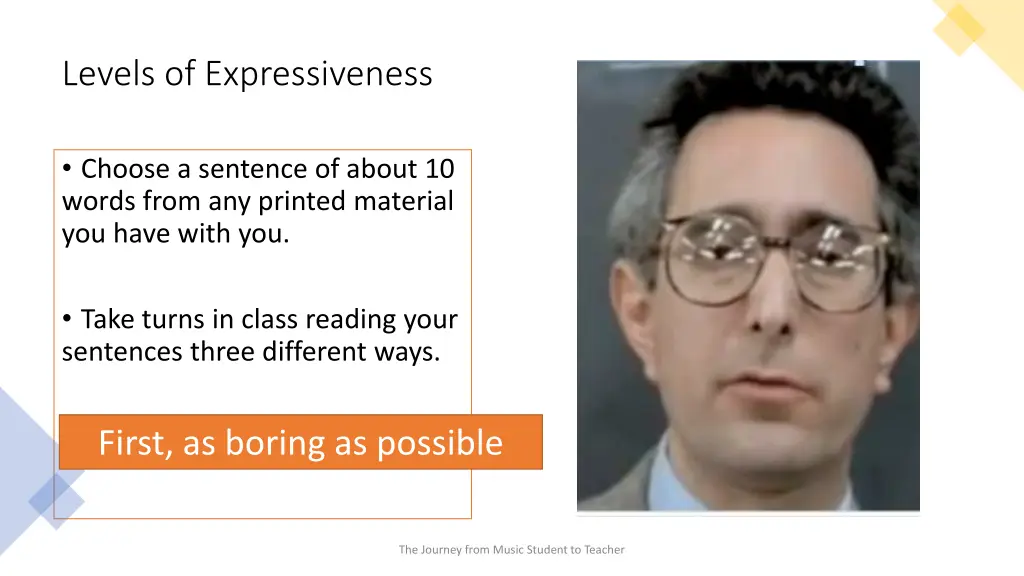 levels of expressiveness