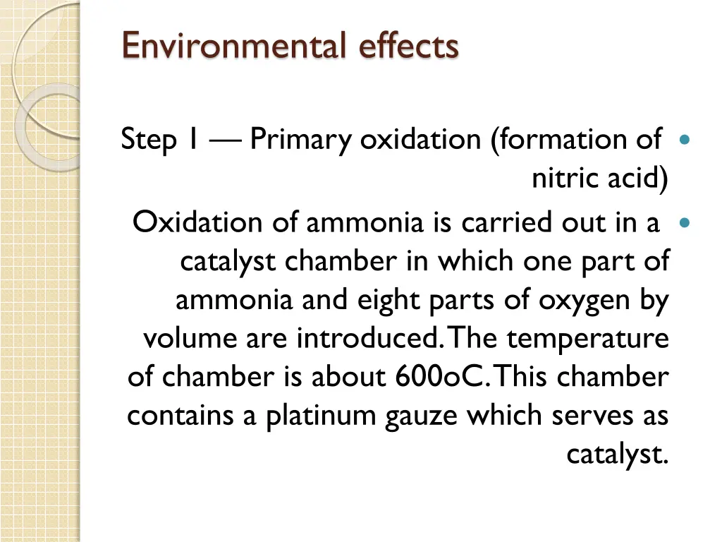 environmental effects