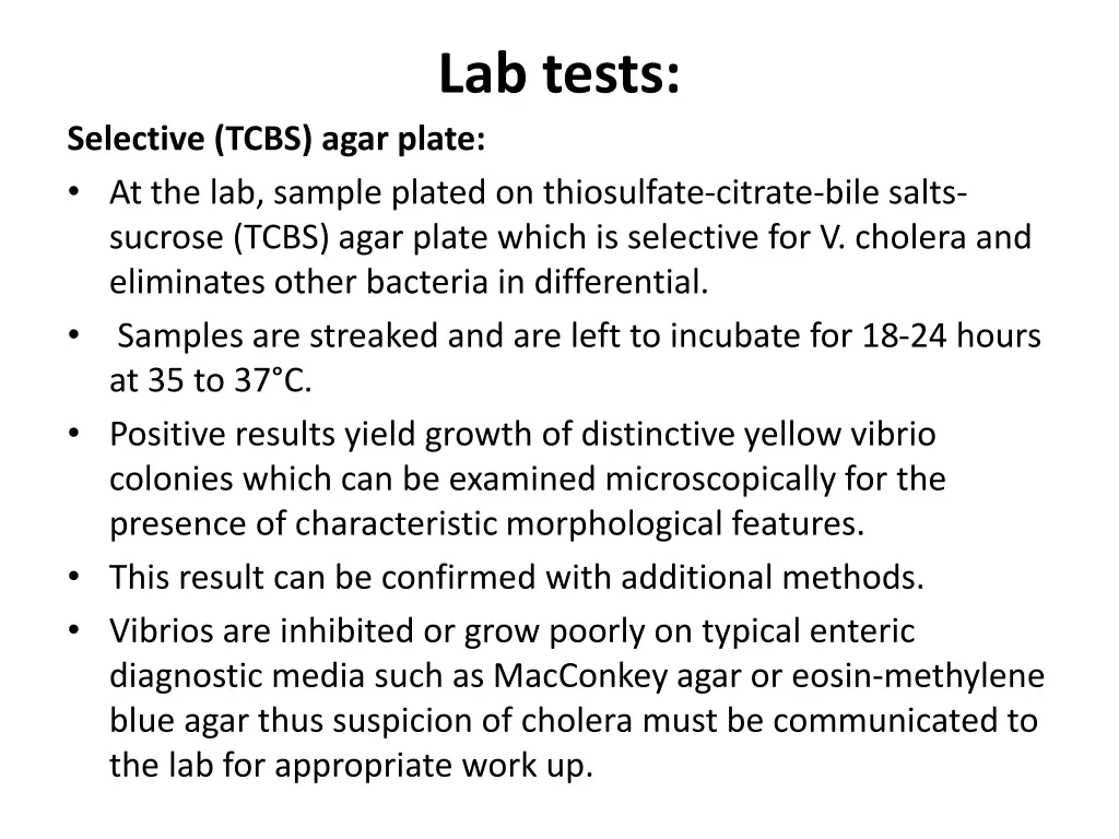 lab tests