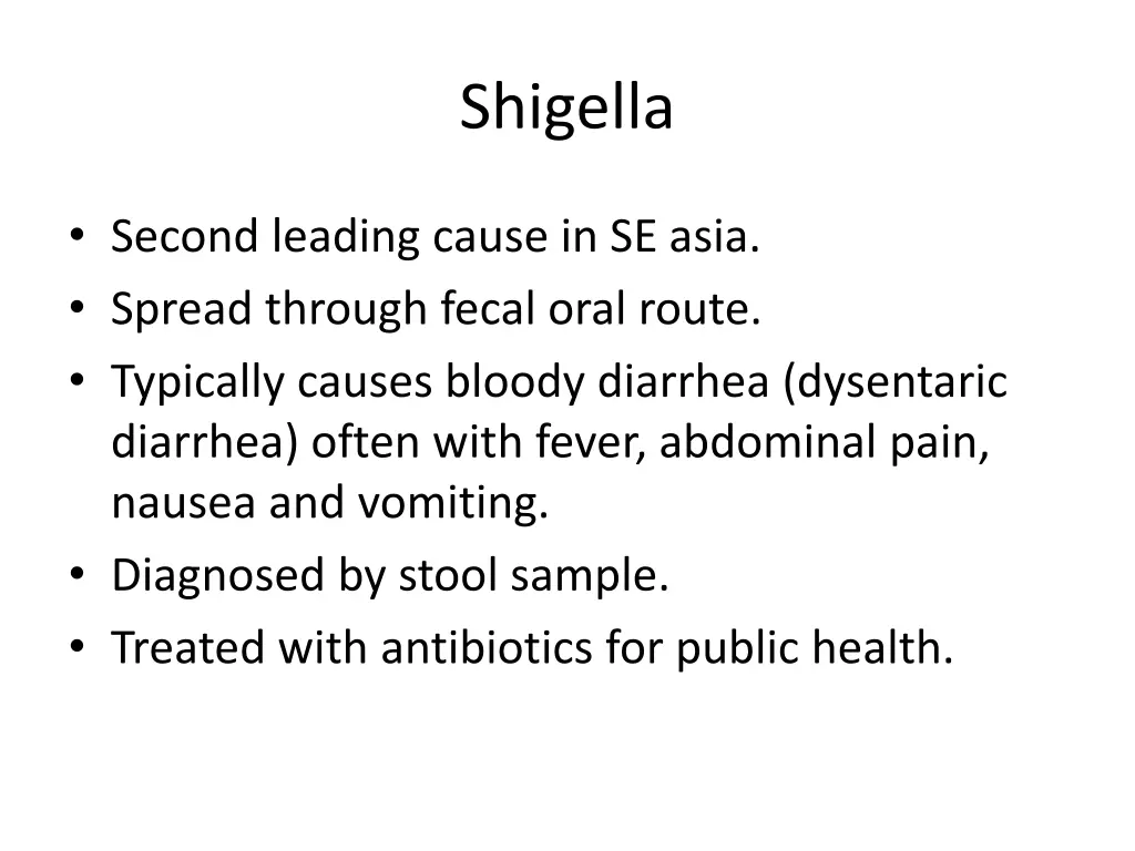 shigella
