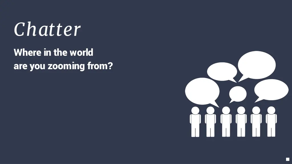 chatter 1
