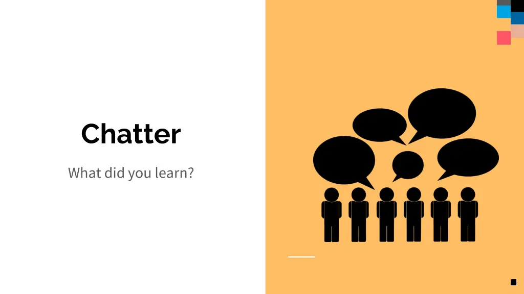 chatter 3