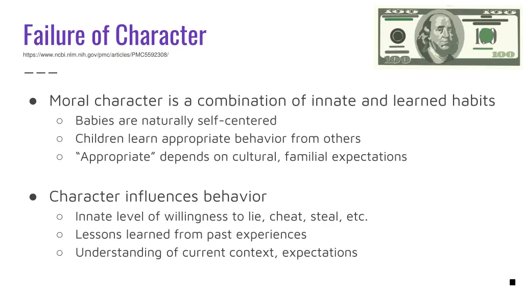 failure of character https www ncbi