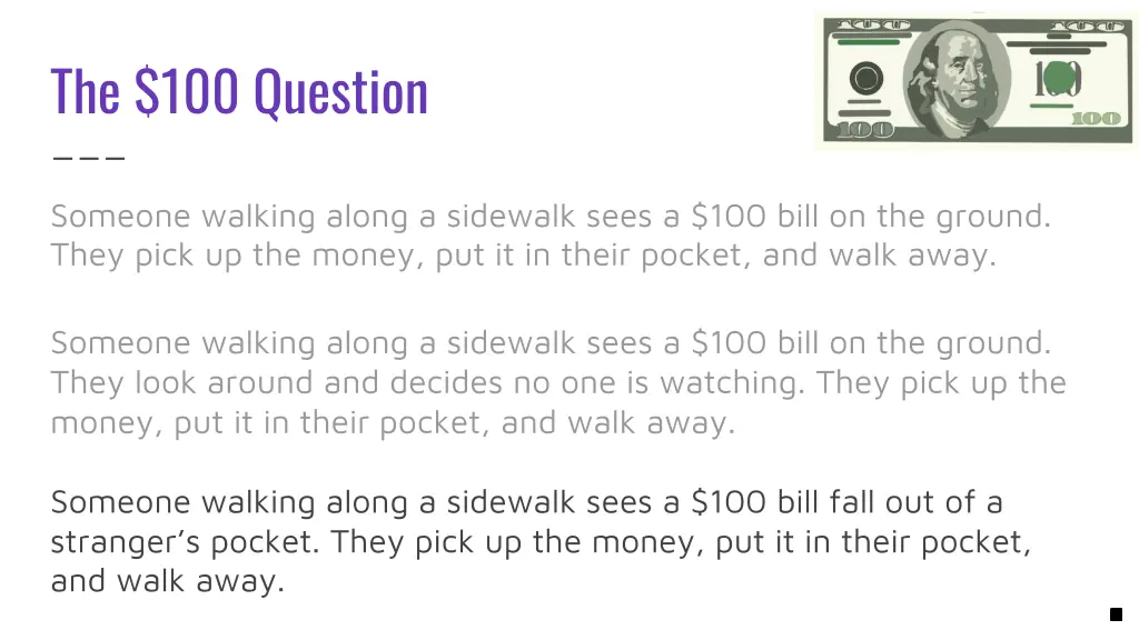 the 100 question 2