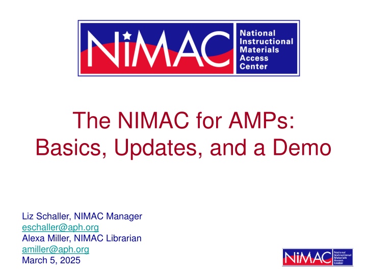 the nimac for amps basics updates and a demo