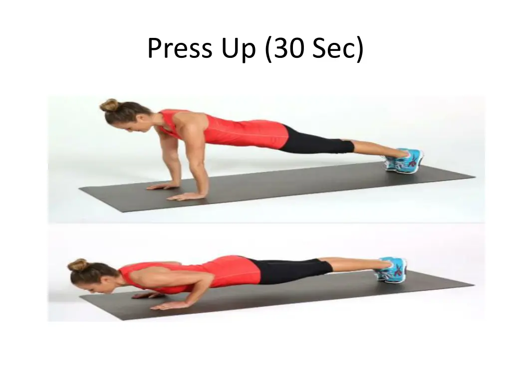 press up 30 sec