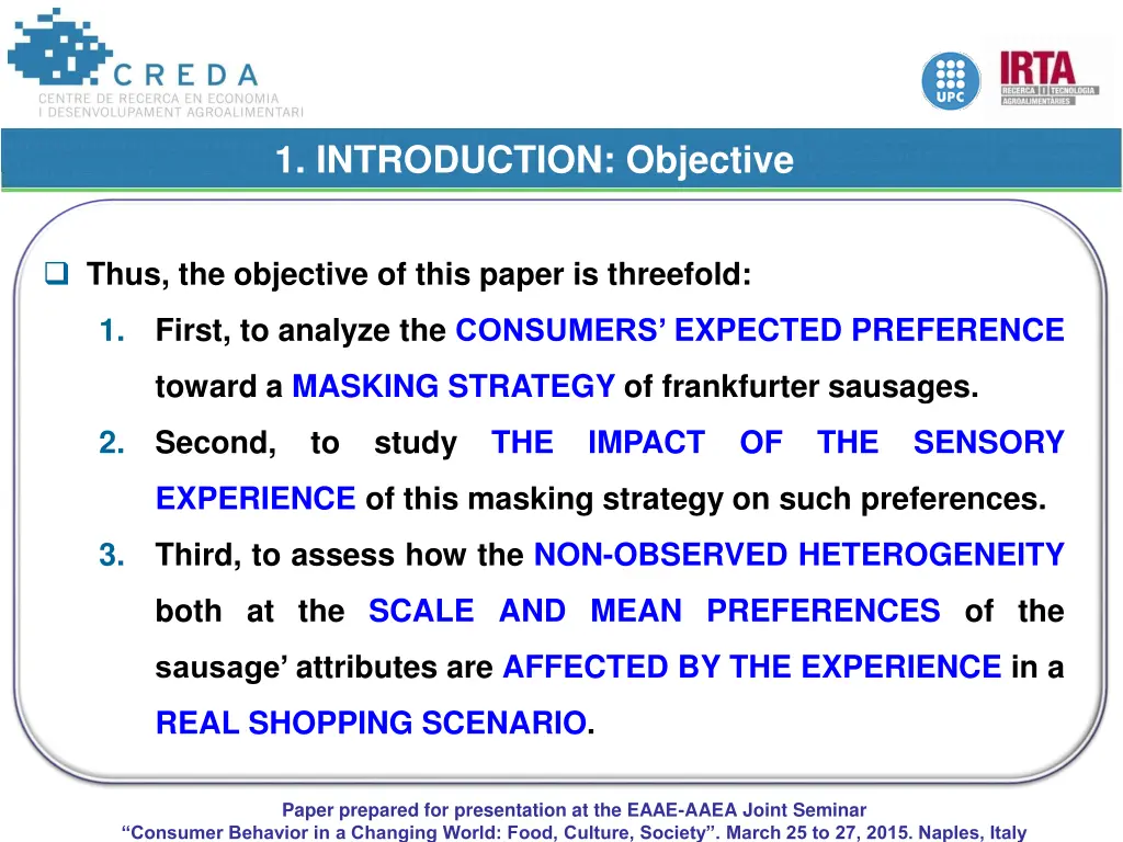 1 introduction objective