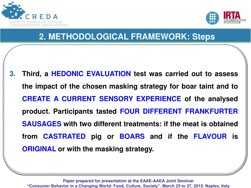 2 methodological framework steps 2