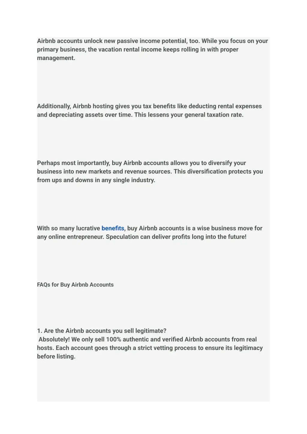 airbnb accounts unlock new passive income