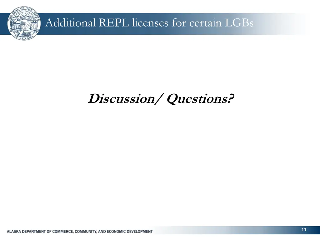 additional repl licenses for certain lgbs 8