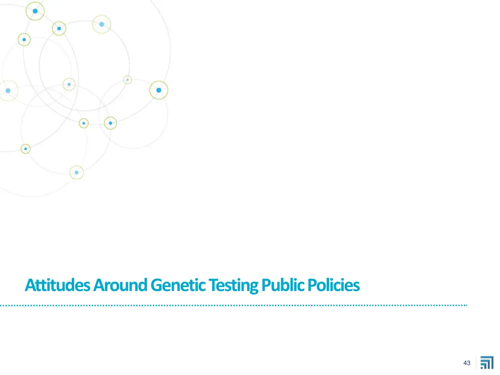 attitudes around genetic testing public policies