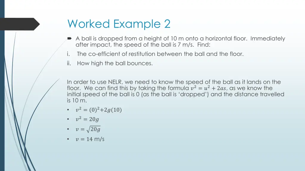 worked example 2