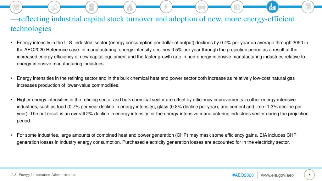 reflecting industrial capital stock turnover