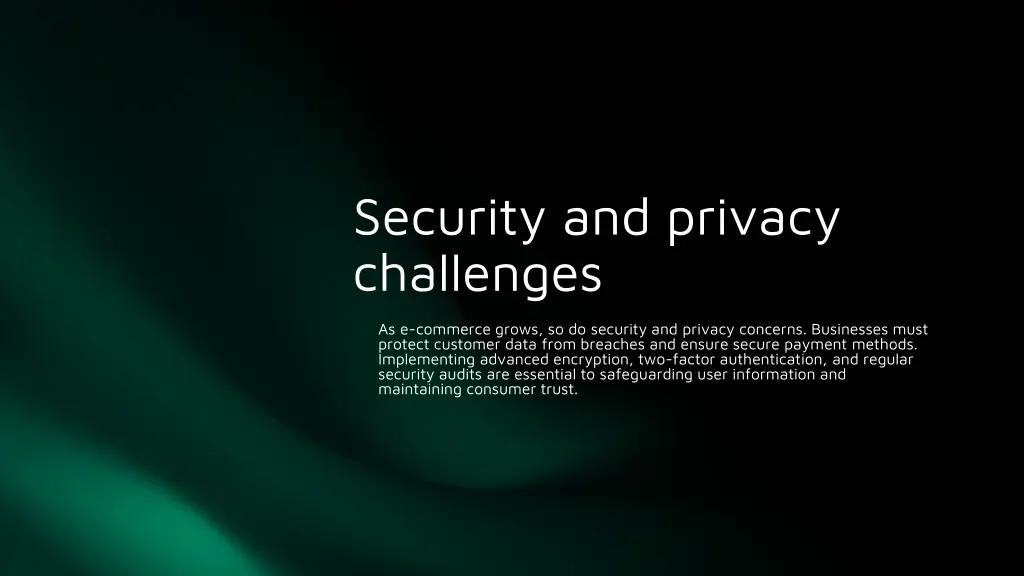 security and privacy challenges