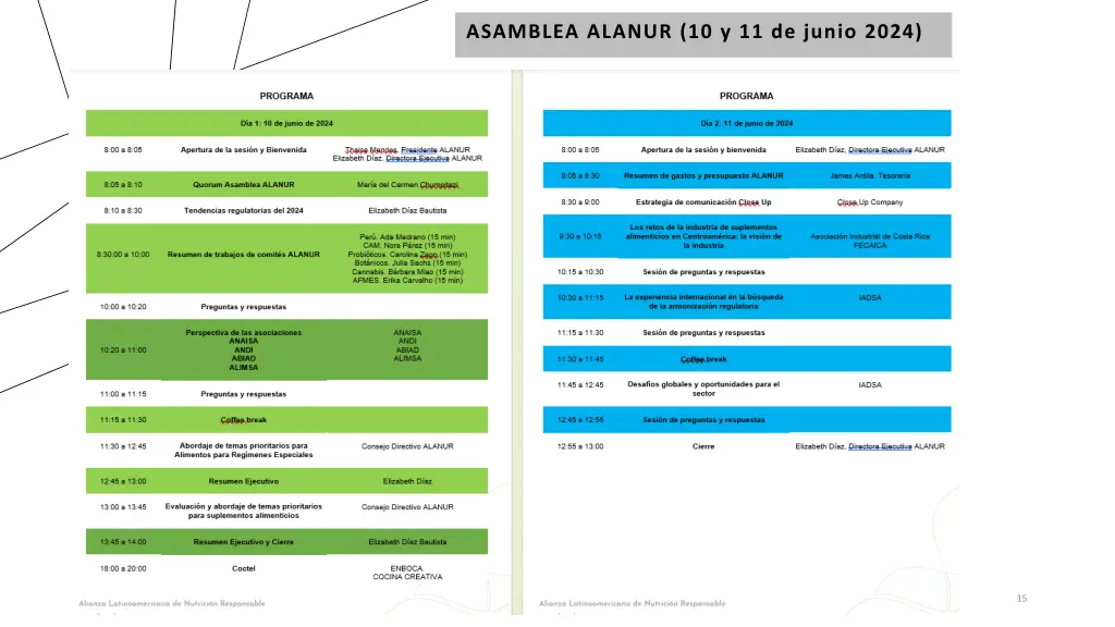 asamblea alanur 10 y 11 de junio 2024