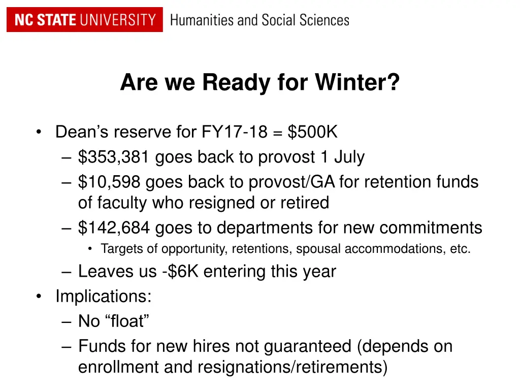are we ready for winter