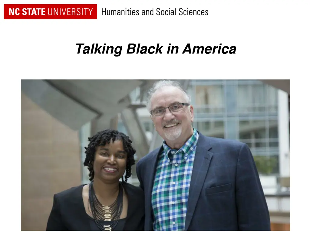 talking black in america