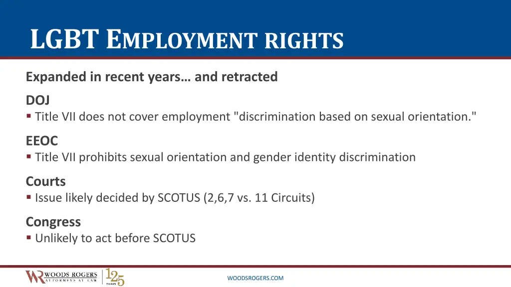 lgbt e mployment rights