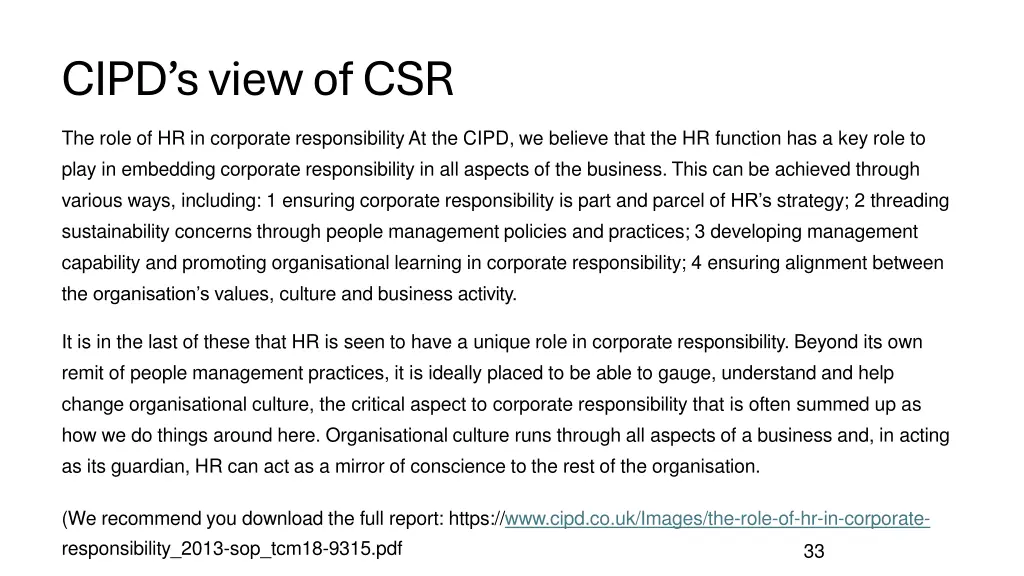 cipd s viewofcsr