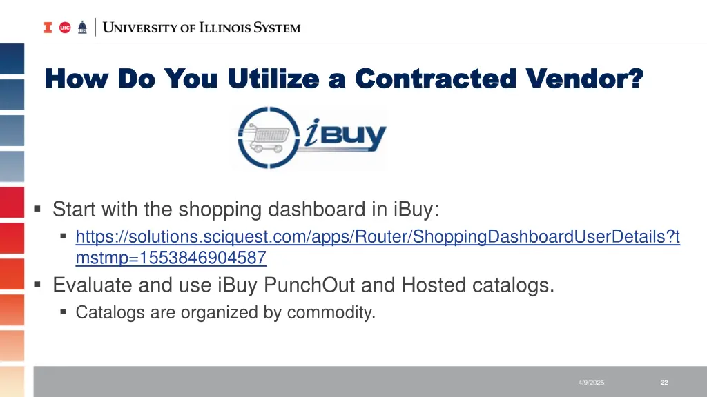 how do you utilize a contracted vendor