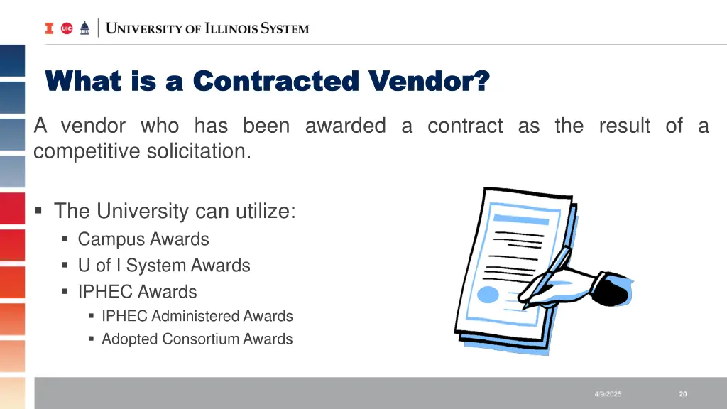 what is a contracted vendor what is a contracted