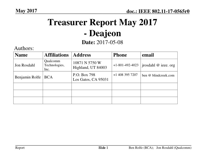 may 2017