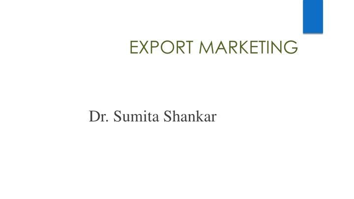 export marketing