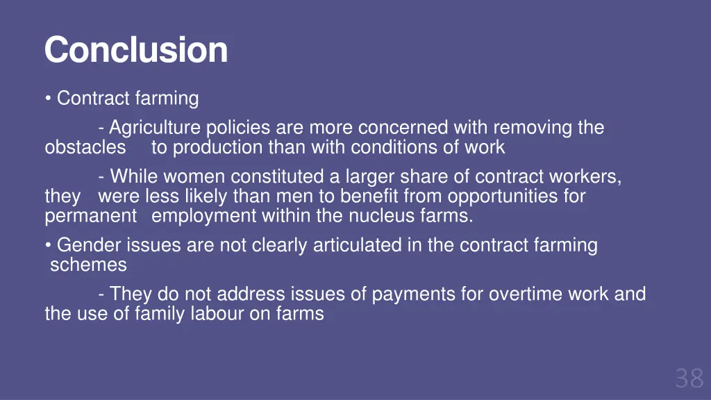 conclusion