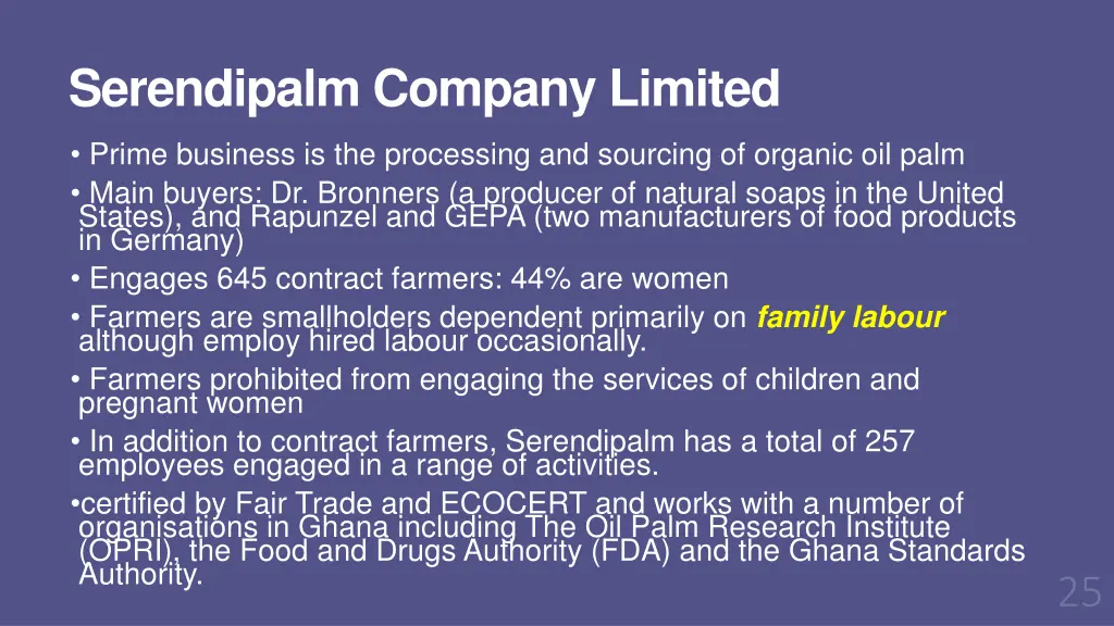 serendipalm company limited