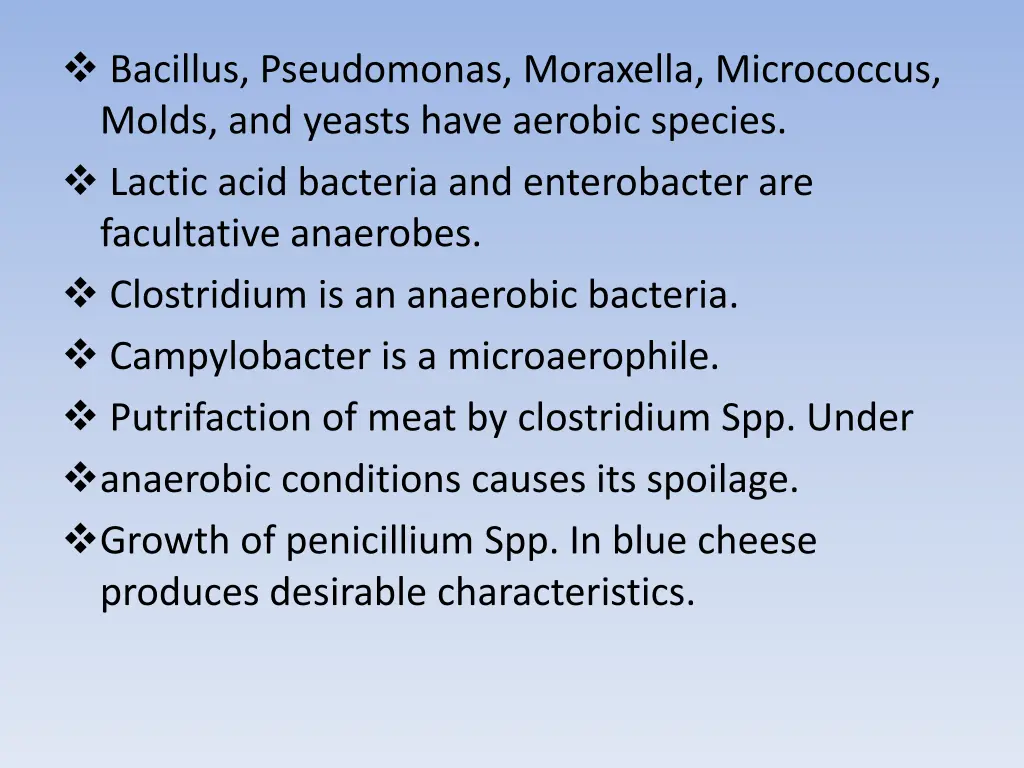 bacillus pseudomonas moraxella micrococcus molds