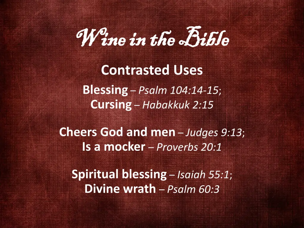 wine in the bible wine in the bible 1