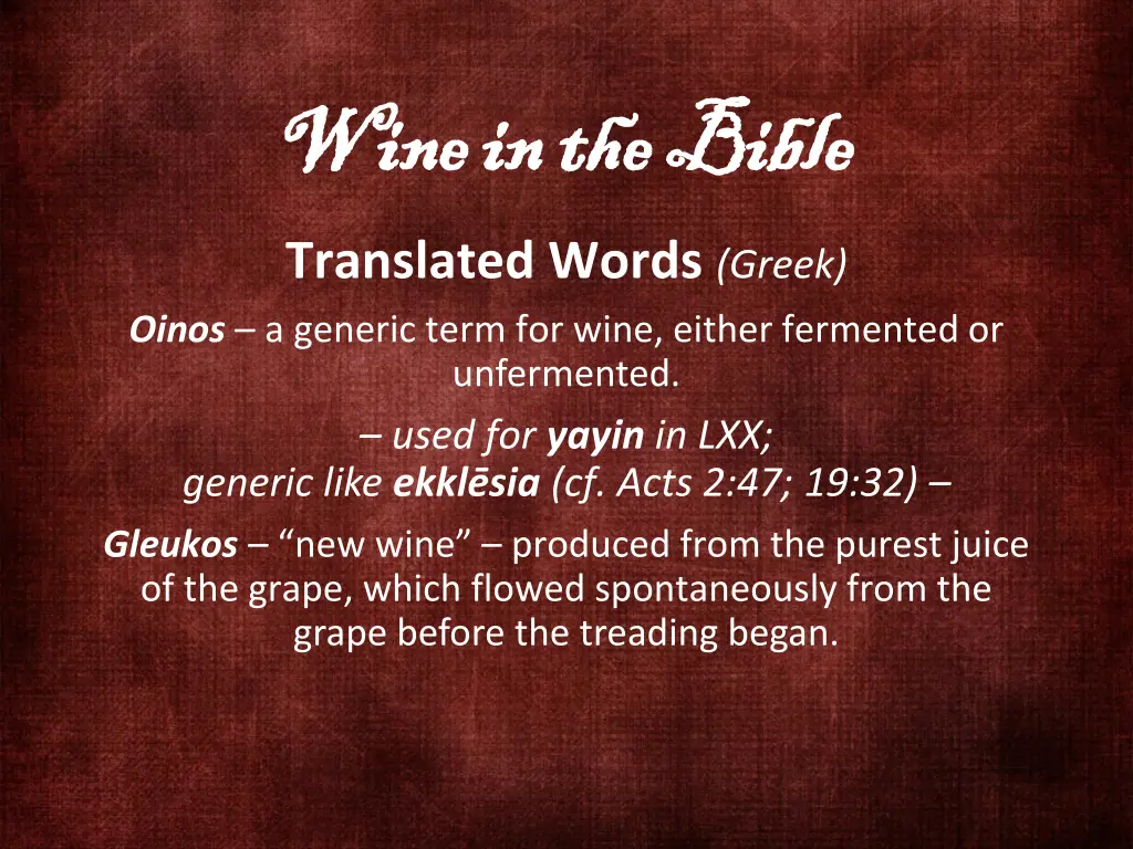 wine in the bible wine in the bible