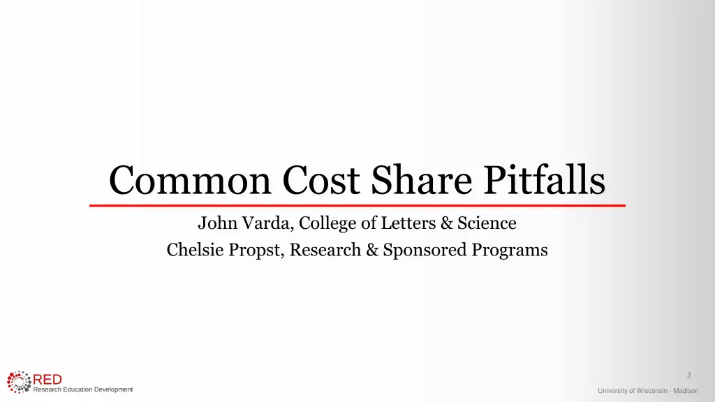 common cost share pitfalls