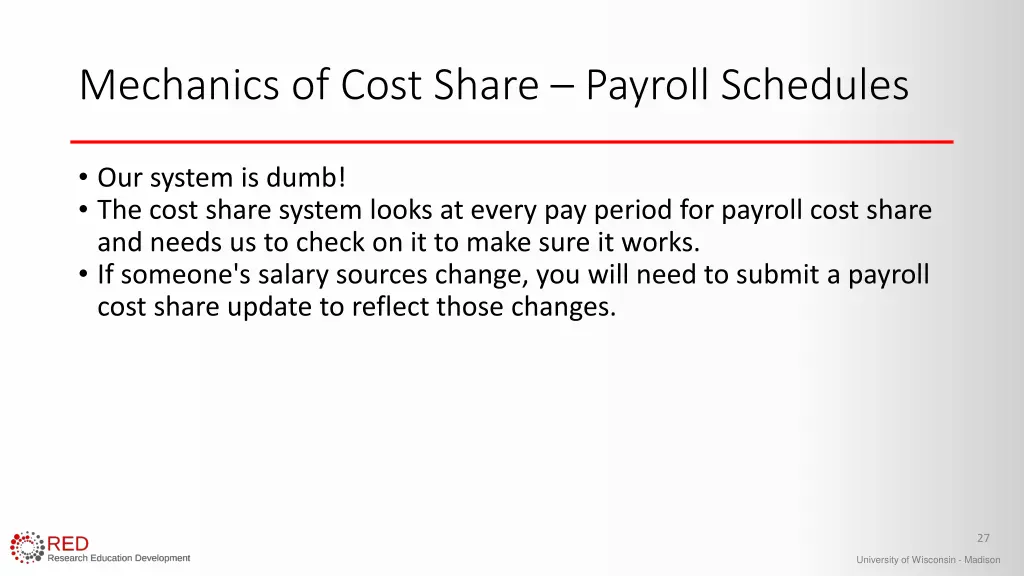 mechanics of cost share payroll schedules 1