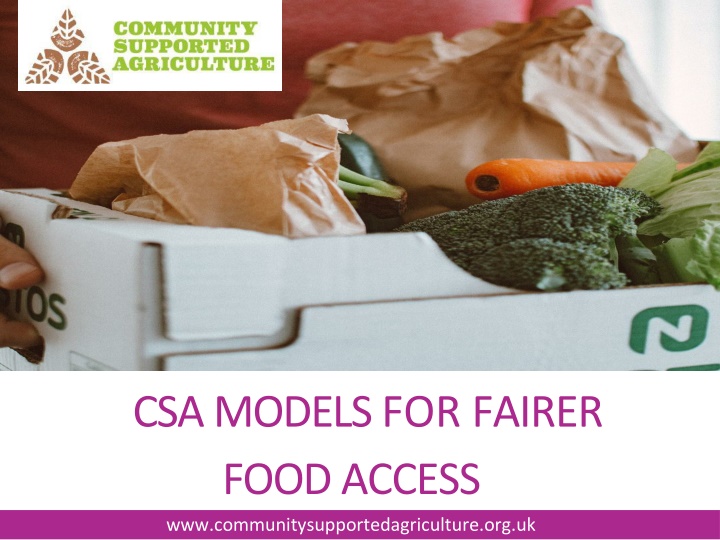 csamodelsfor fairer foodaccess