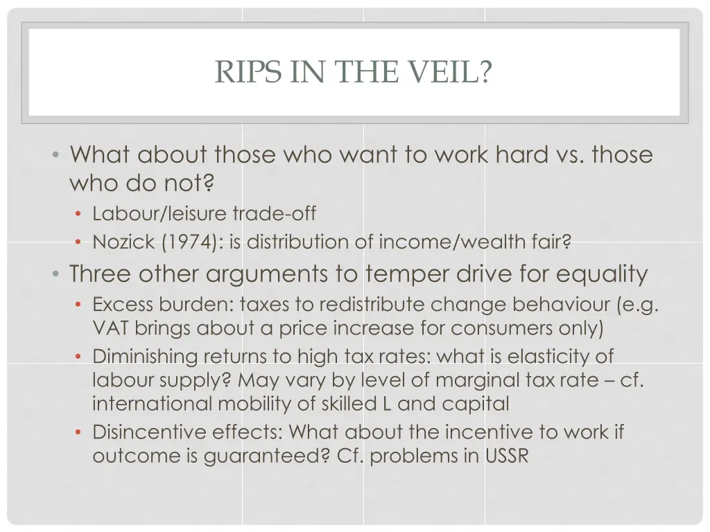 rips in the veil