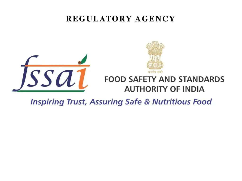 regulatory agency