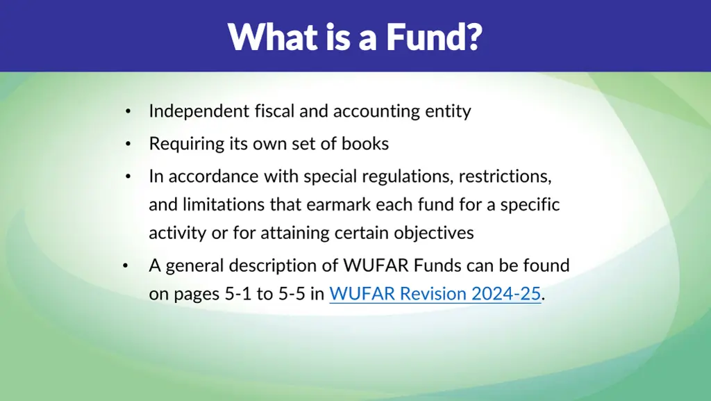 what is a fund what is a fund