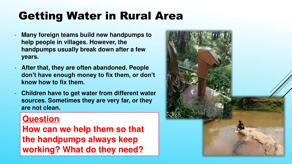 getting water in rural area 1
