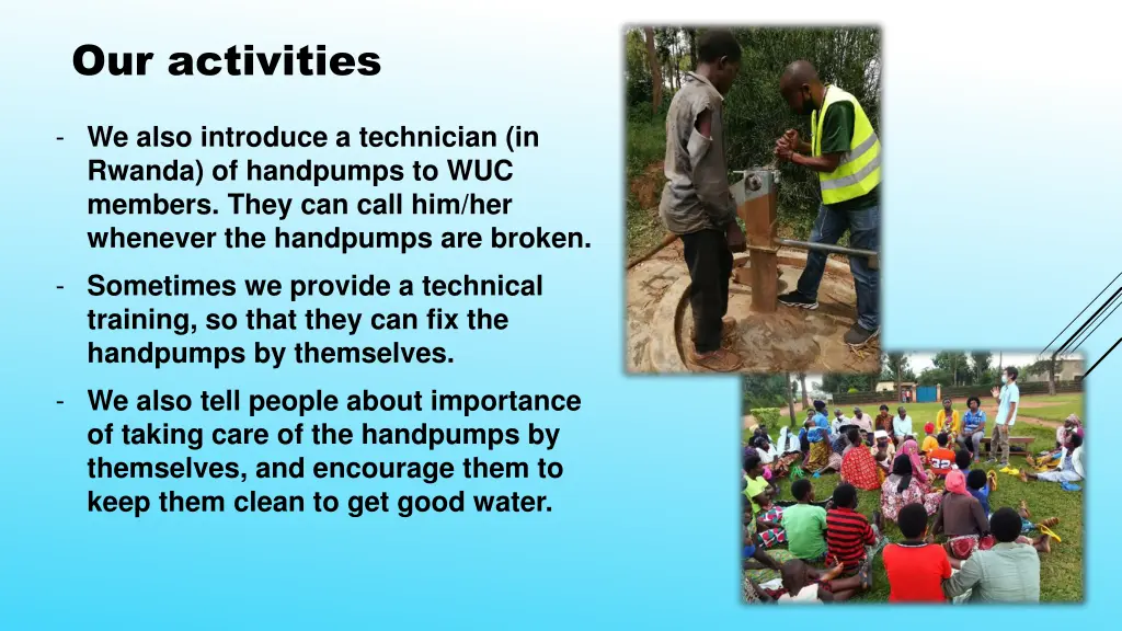 our activities 1