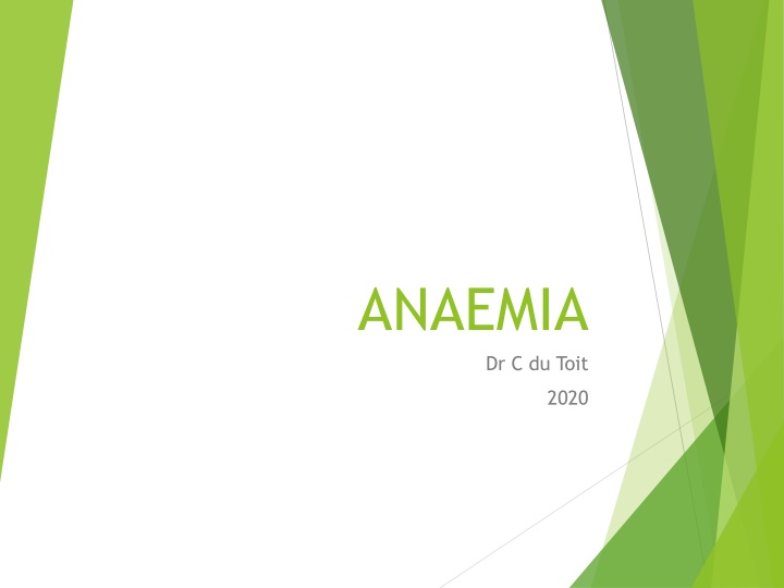 anaemia
